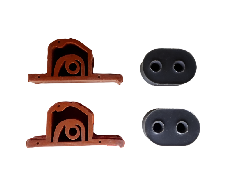 MINI R50 R52 R53 Rear Exhaust Mounts and Poly Rubber Mounts / Hangers / Set of 4