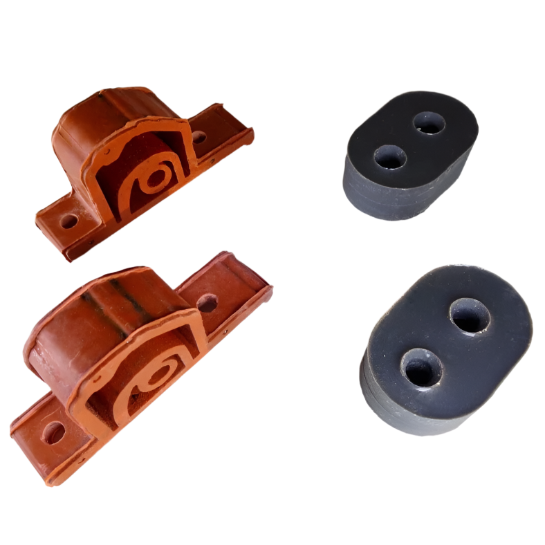 MINI R50 R52 R53 Rear Exhaust Mounts and Poly Rubber Mounts / Hangers / Set of 4