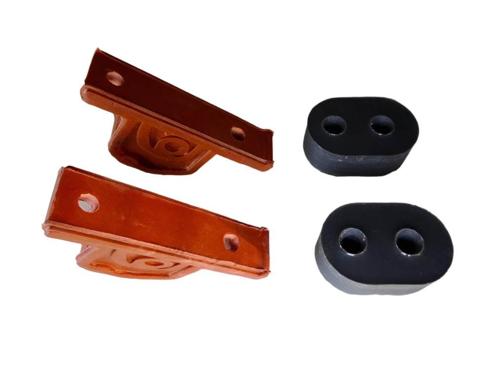 MINI R50 R52 R53 Rear Exhaust Mounts and Poly Rubber Mounts / Hangers / Set of 4