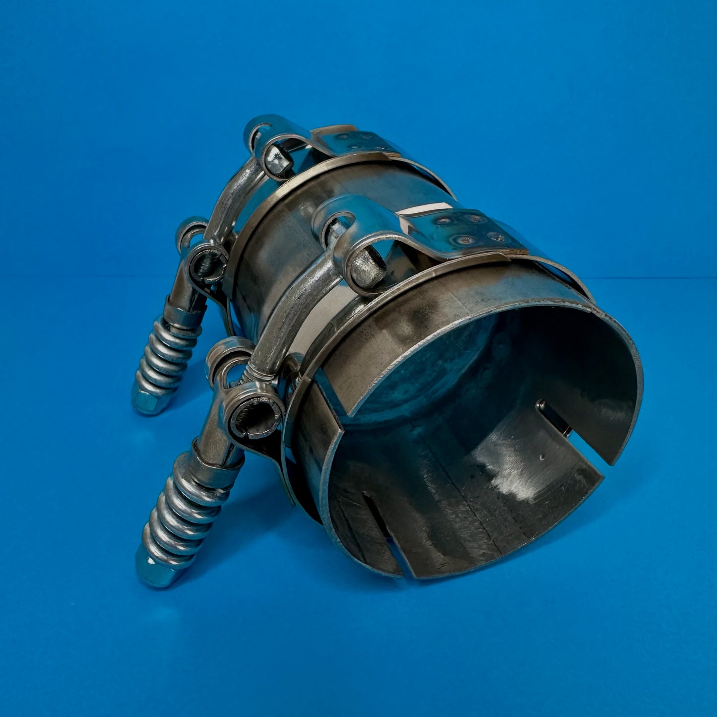 3 Inch (78 mm) Stainless Steel Clamp-On Exhaust Joiner – Universal Fit / Tealka UK