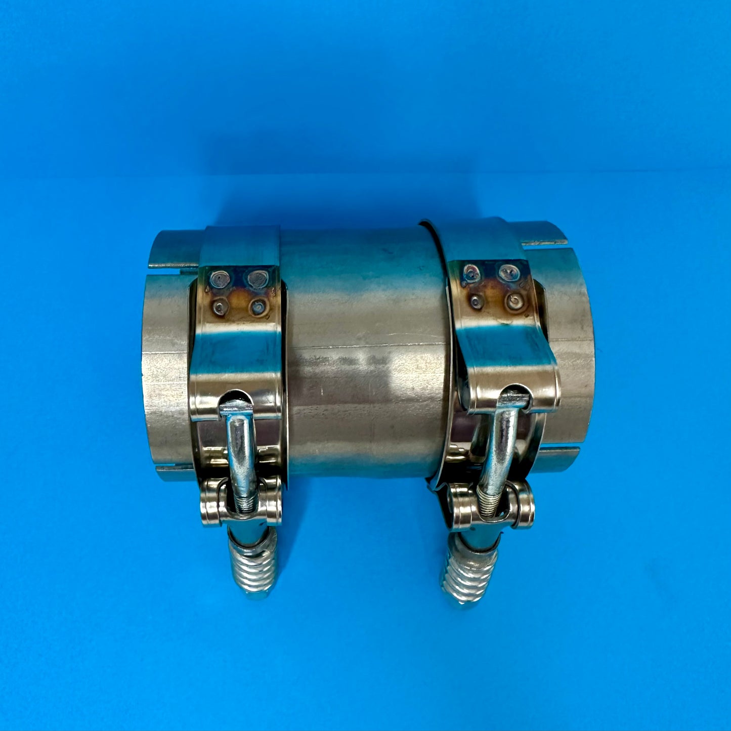 2.5 Inch (63.5 mm) Stainless Steel Clamp-On Exhaust Joiner – Universal Fit Tealka UK