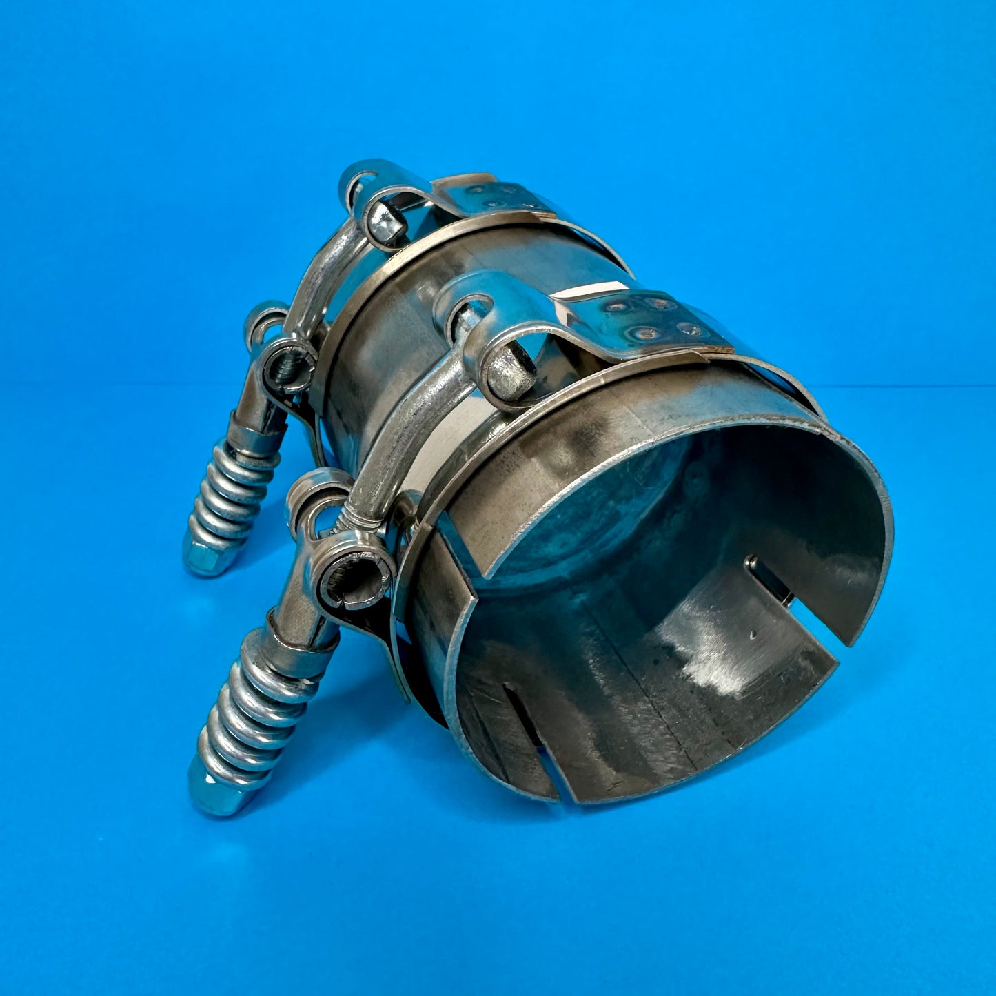 2.5 Inch (63.5 mm) Stainless Steel Clamp-On Exhaust Joiner – Universal Fit Tealka UK