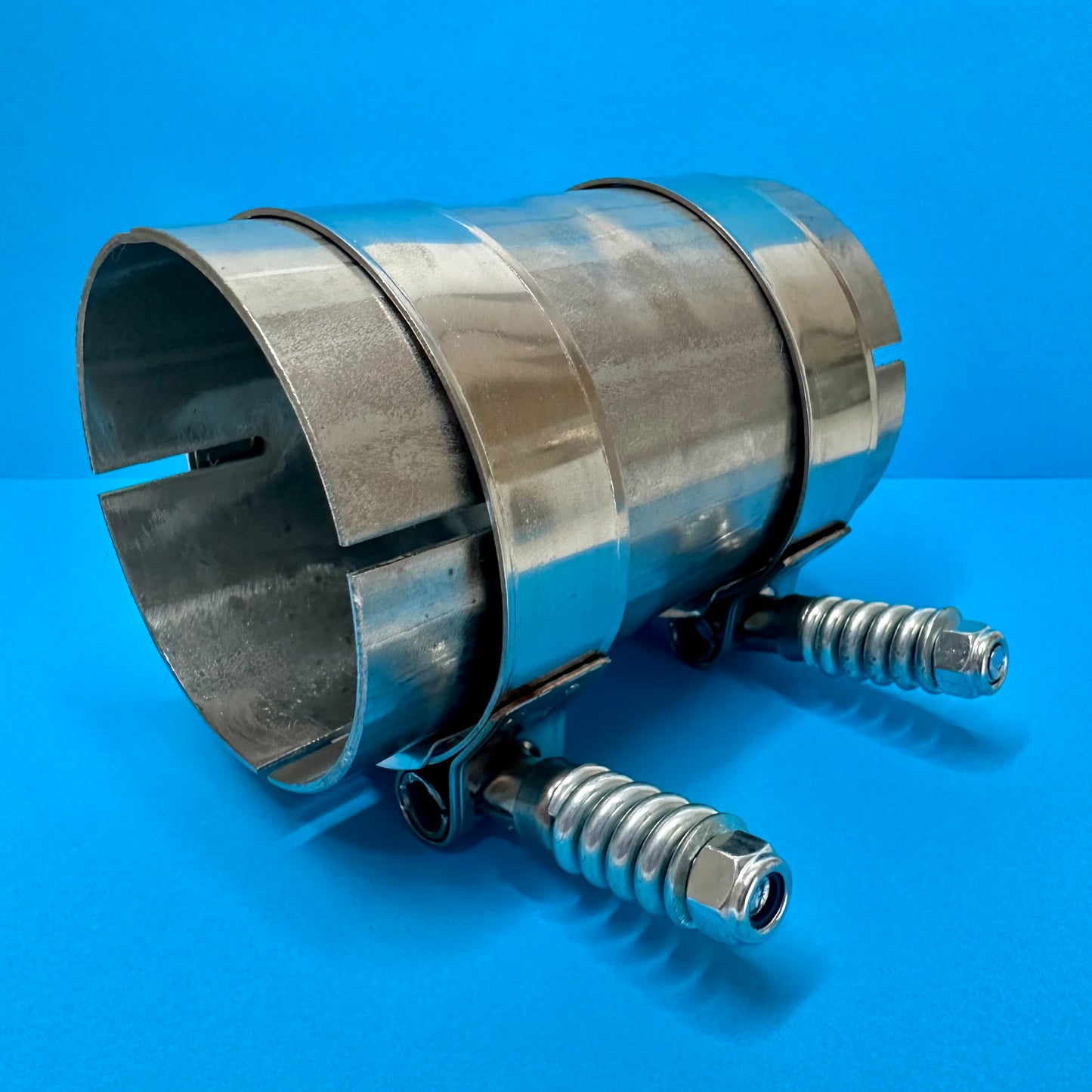 2.5 Inch (63.5 mm) Stainless Steel Clamp-On Exhaust Joiner – Universal Fit Tealka UK