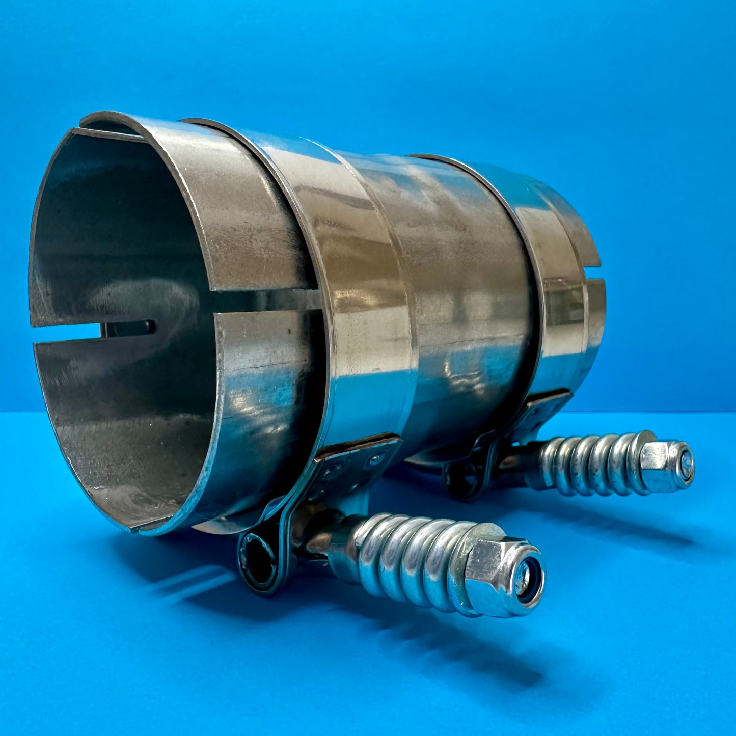 2.5 Inch (63.5 mm) Stainless Steel Clamp-On Exhaust Joiner – Universal Fit Tealka UK