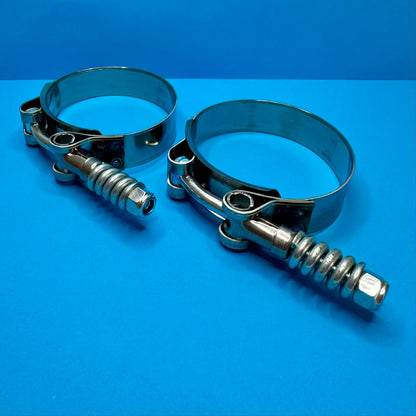 2.5 Inch (63.5 mm) Stainless Steel Clamp-On Exhaust Joiner – Universal Fit Tealka UK